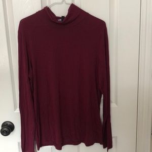 Long sleeve turtle neck